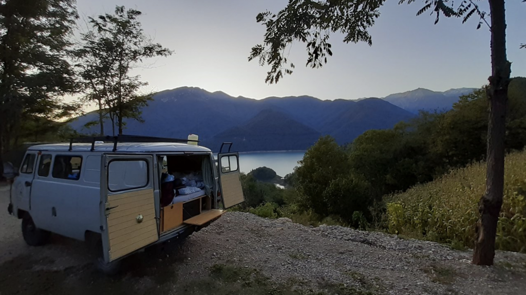 UAZ Buhanka Camper Kitchen